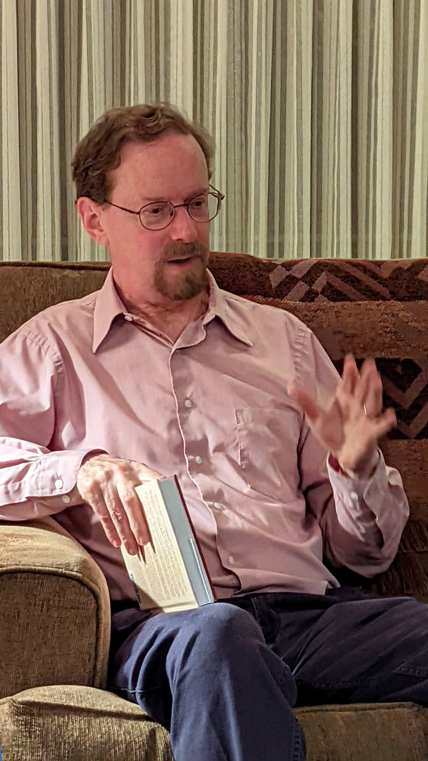 Peter Burkholder Reading From His New Book On Charles Ives