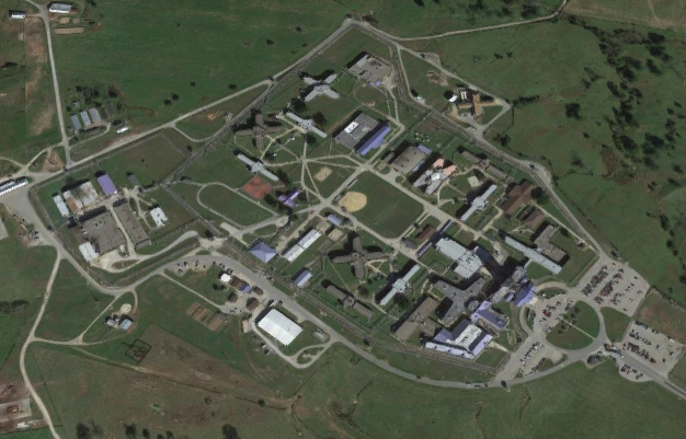 An aerial view of the Kentucky State Reformatory
