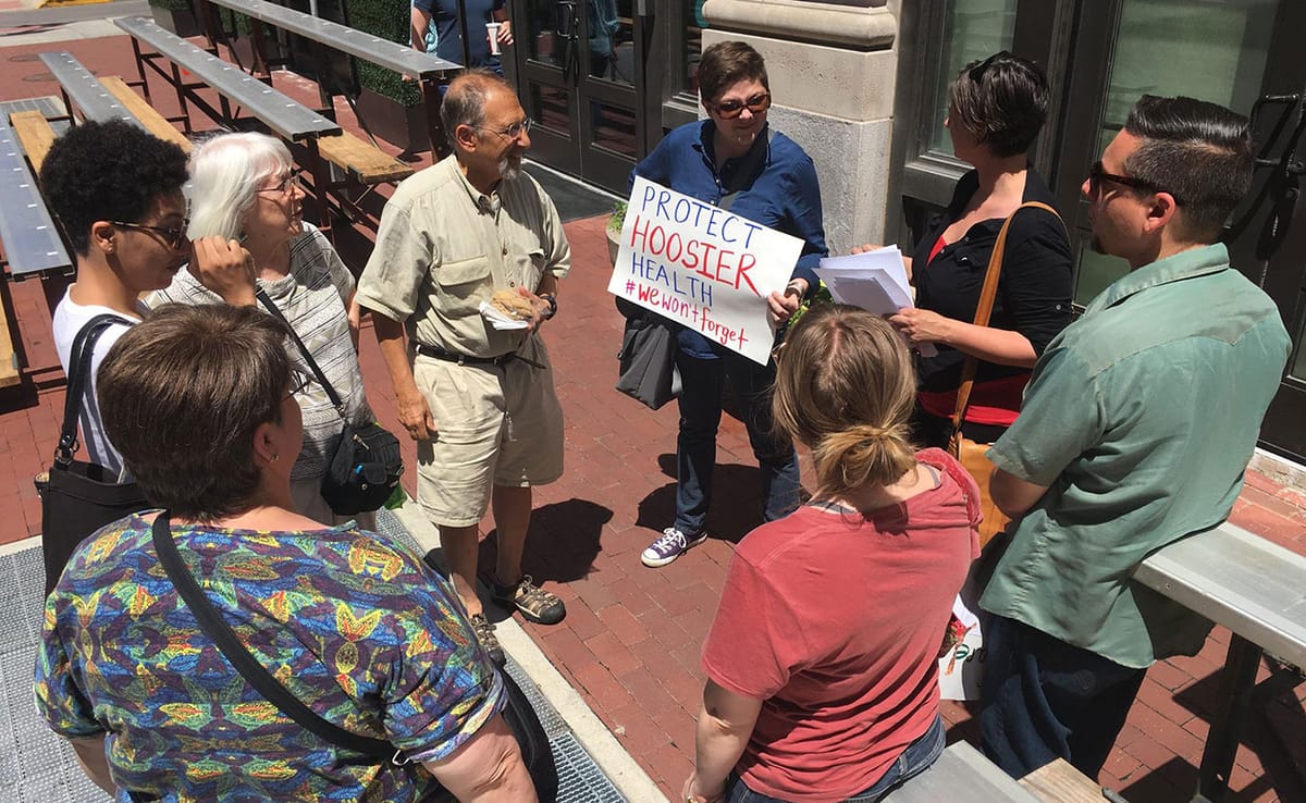 For Kate Hess Pace, founder of the progressive grassroots group Hoosier Action, voting matters, but there are also “many, man