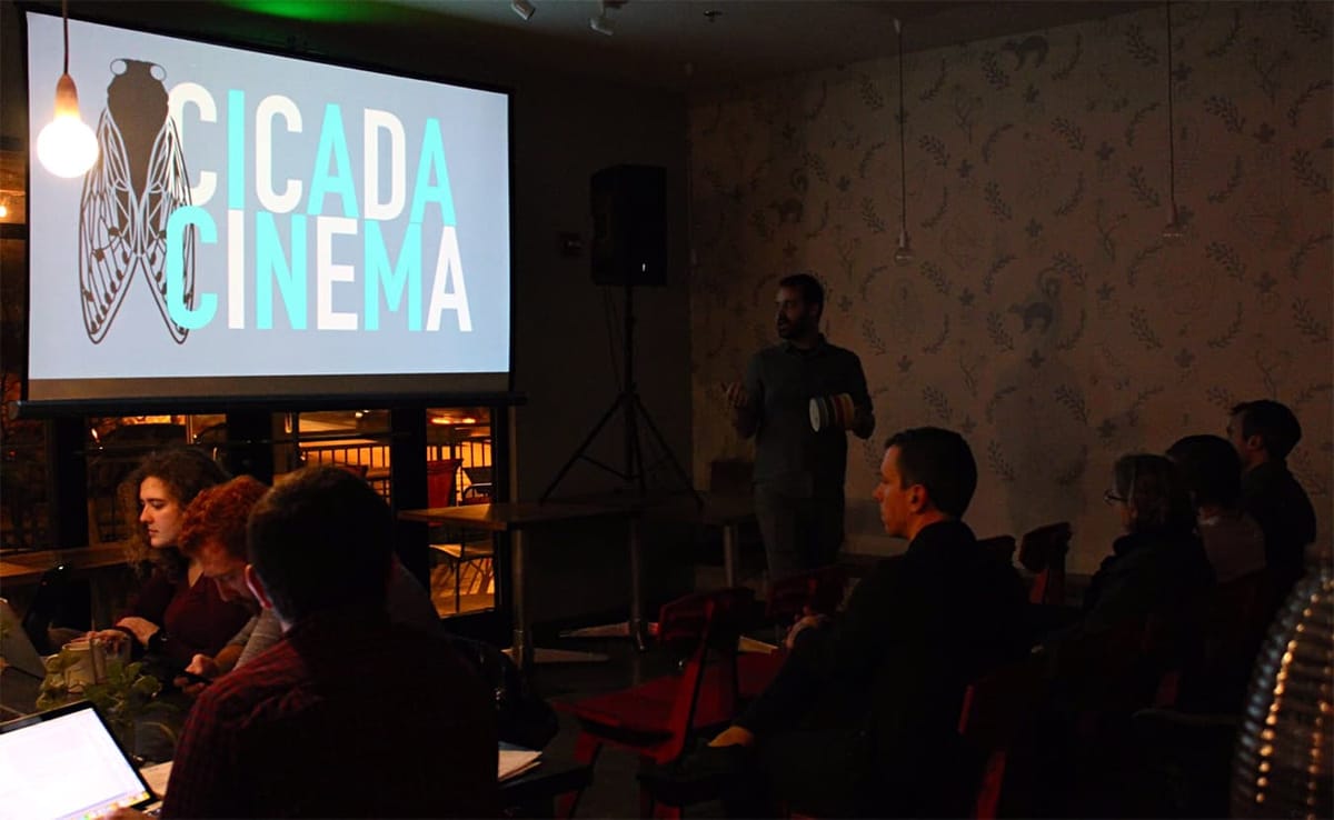 Cicada Cinema, a small, community-driven and volunteer-run pop-up theater in Bloomington, hosts a variety of underrepresented