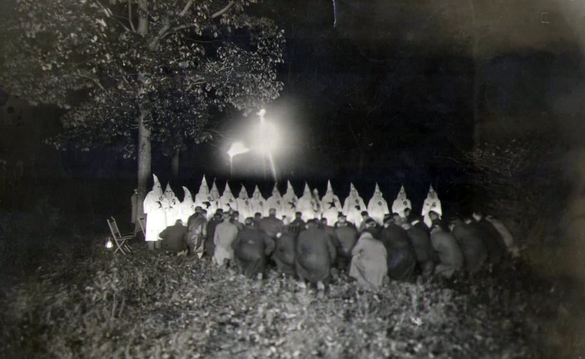 While the Ku Klux Klan in Indiana peaked nearly 100 years ago, its members’ support of Christian nationalism is reflected in