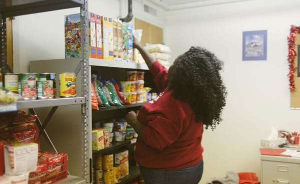 Mercedes Jones founded Crimson Cupboard to combat food insecurity on the Indiana University campus. The food pantry focuses o