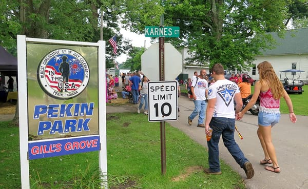 Every year since 1830, New Pekin, in southern Indiana, has celebrated the 4th of July, making it what the townspeople say is