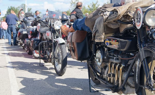 The Motorcycle Cannonball Run, which is named after Hoosier Erwin "Cannon Ball" Baker, will be coming through Bloomington on