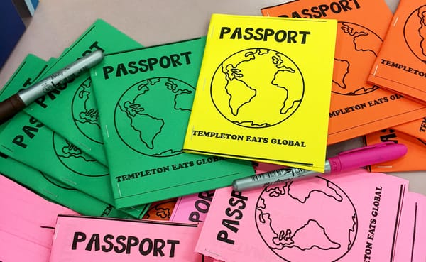 Students at Templeton Elementary School participated in Templeton Eats Global by trying foods from all over the world and mov