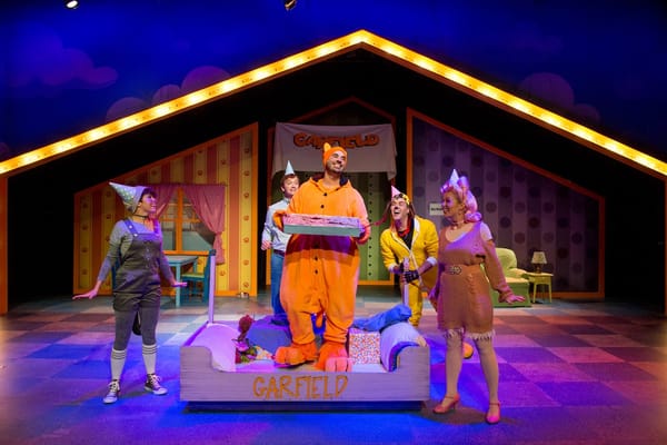 Garfield gets his cake (and definitely eats it) in Cardinal Stage Company's first Cardinal for Kids performance of the 2017-1