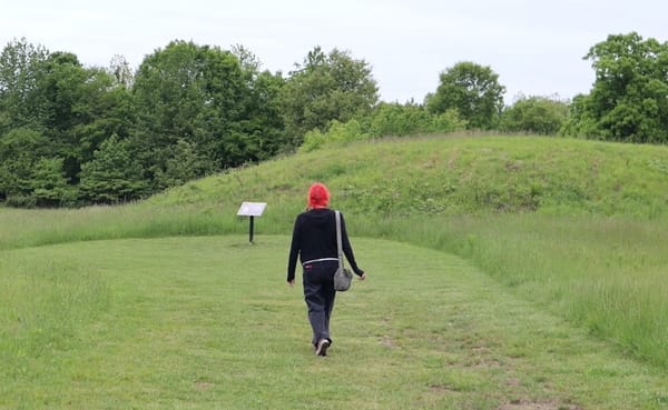 Angel Mounds Historic Site, along the Ohio River just east of Evansville, was a bustling town and trading hub for Native Amer