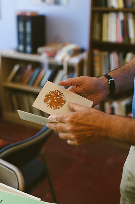 Something about his books. | Photo by Natasha Komoda