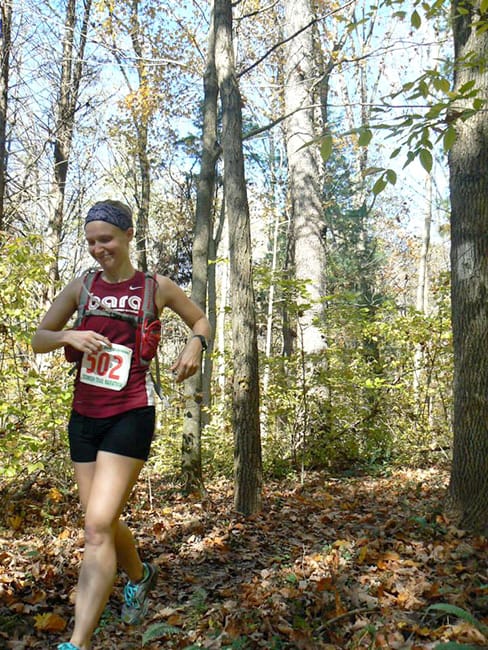 Ultramarathoner Miranda Addonizio. | Photo by Joanne Stuttgen