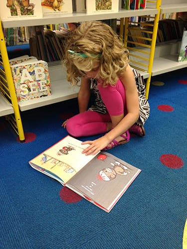 Can we go to the library? DEFINITELY! | Photo by Jen Hockney Bratton
