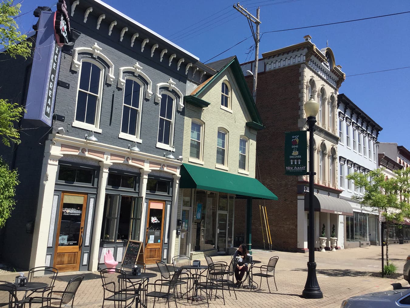 New Albany is one of the many small southern-Indiana towns the ADT passes through. | Photo by Ron Eid