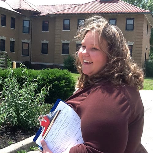 MJCF Transitions Coordinator Jessica Ison, who is called “Miss Ison” by everyone at the facility. | Photo by Theresa Ochoa