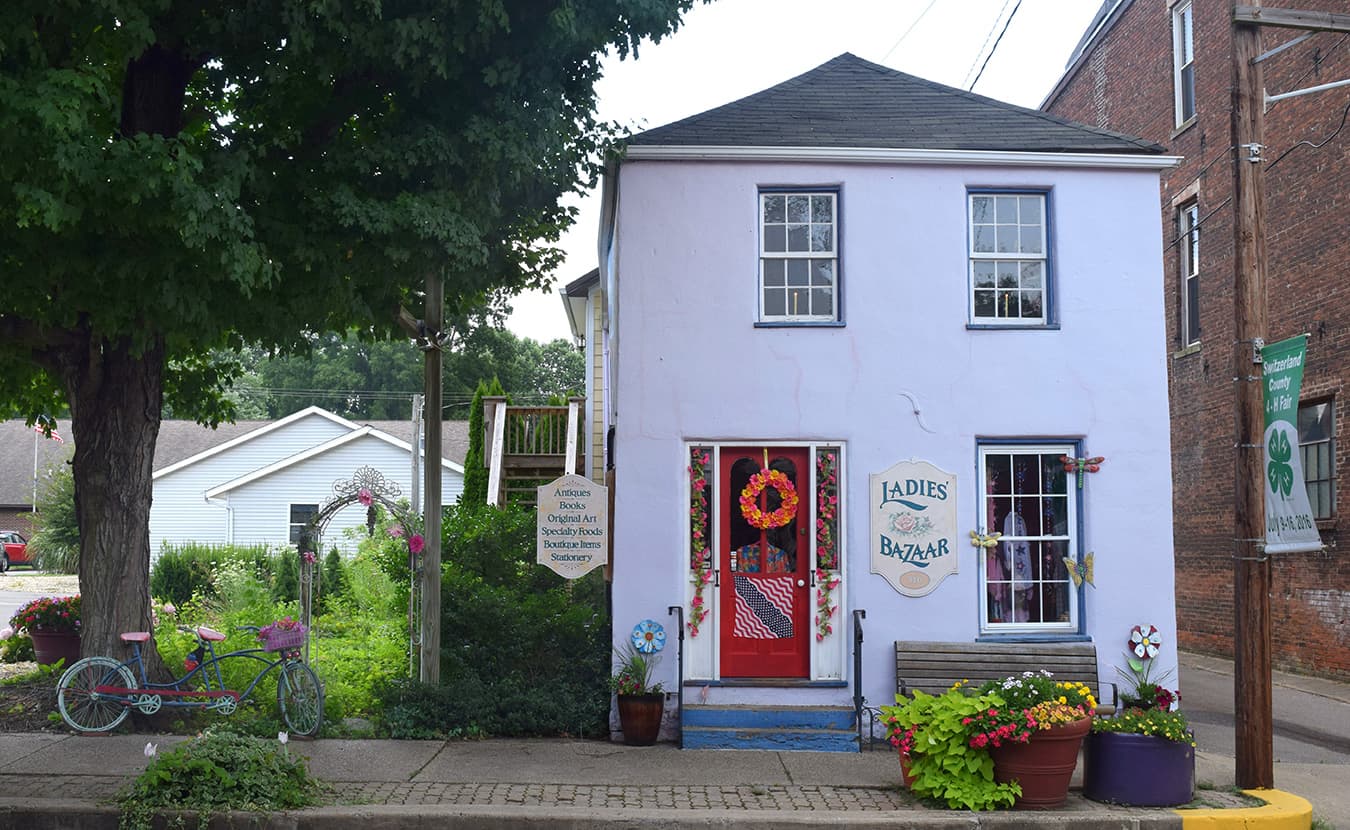 Waterford recommends going to Ladies' Bazaar for souvenirs. He says it's