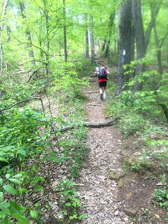Waterford makes sure his fastpacking pack never weighs more than 20 pounds so he can move swiftly through the woods. | Courtesy photo