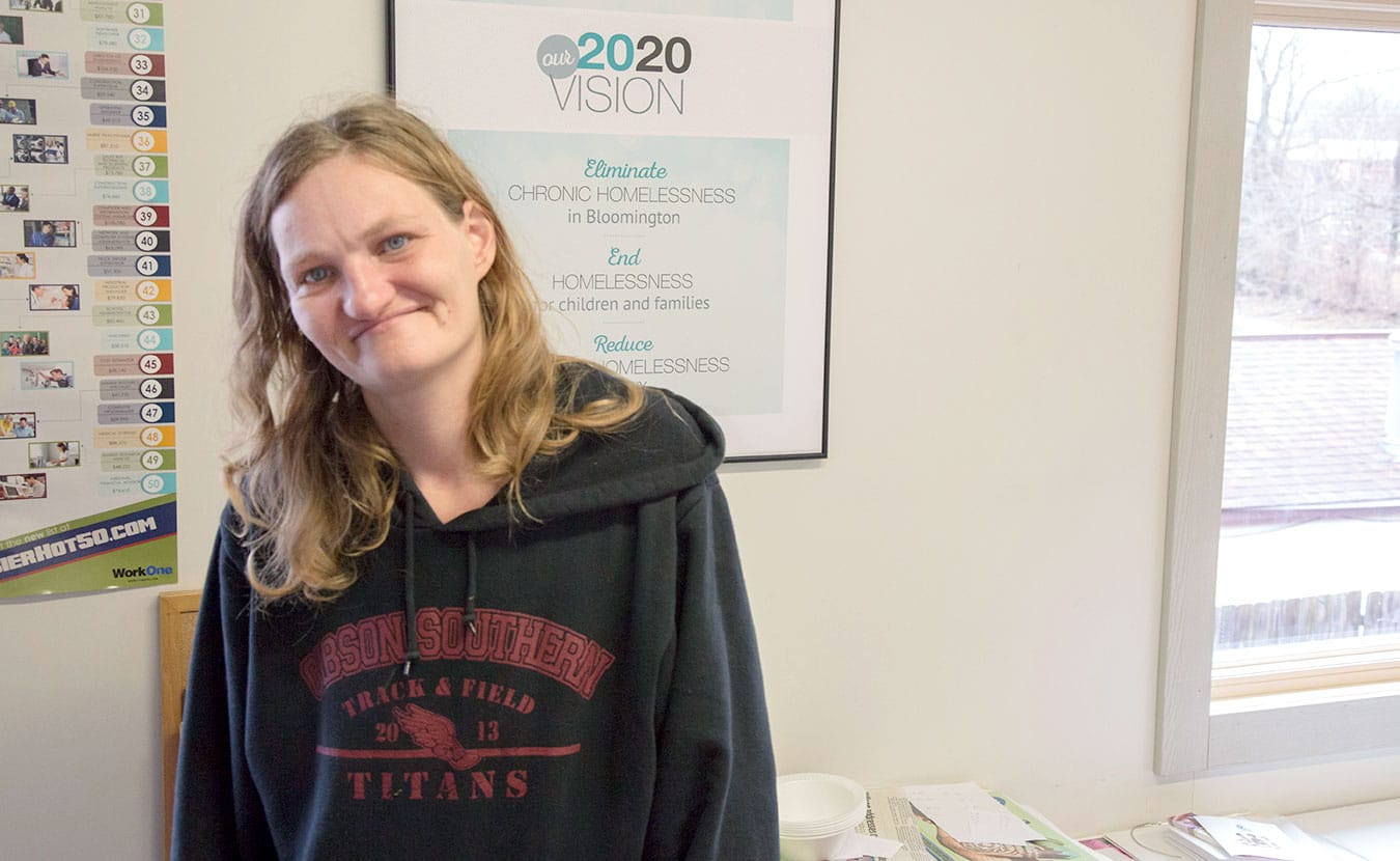 Susan Grubb, a volunteer at Shalom. | Photo by TJ Jaeger