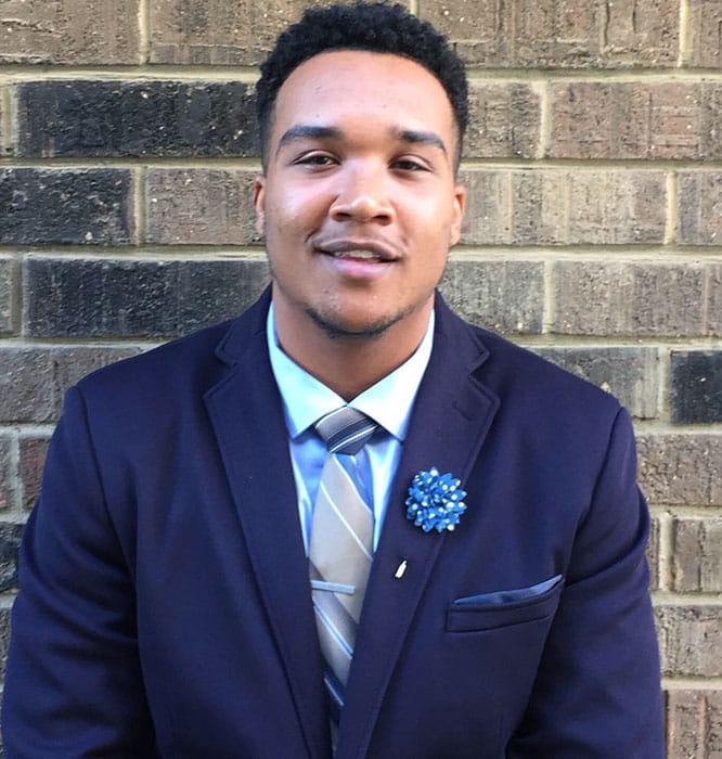 Devon Brown, president of the IU chapter of the National Pan-Hellenic Council and a member of Kappa Alpha Psi fraternity. | Courtesy photo