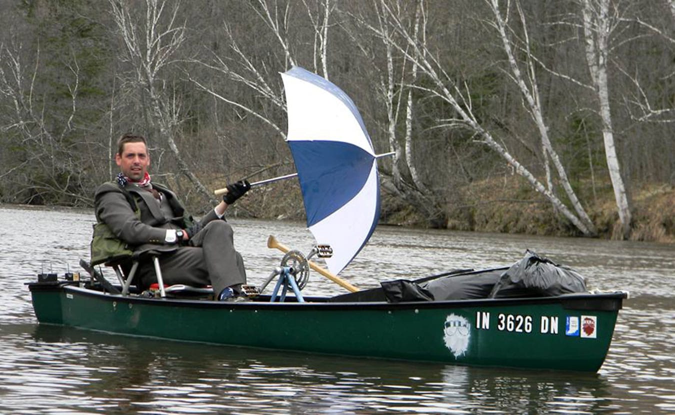 Waterford catches a tailwind on one of the quieter moments on the river. | Courtesy photo