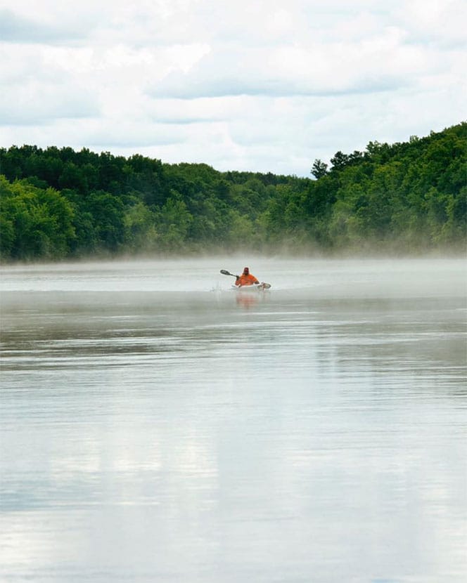 Day six brought scattered thunderstorms, making for a rough day of paddling. | Courtesy photo
