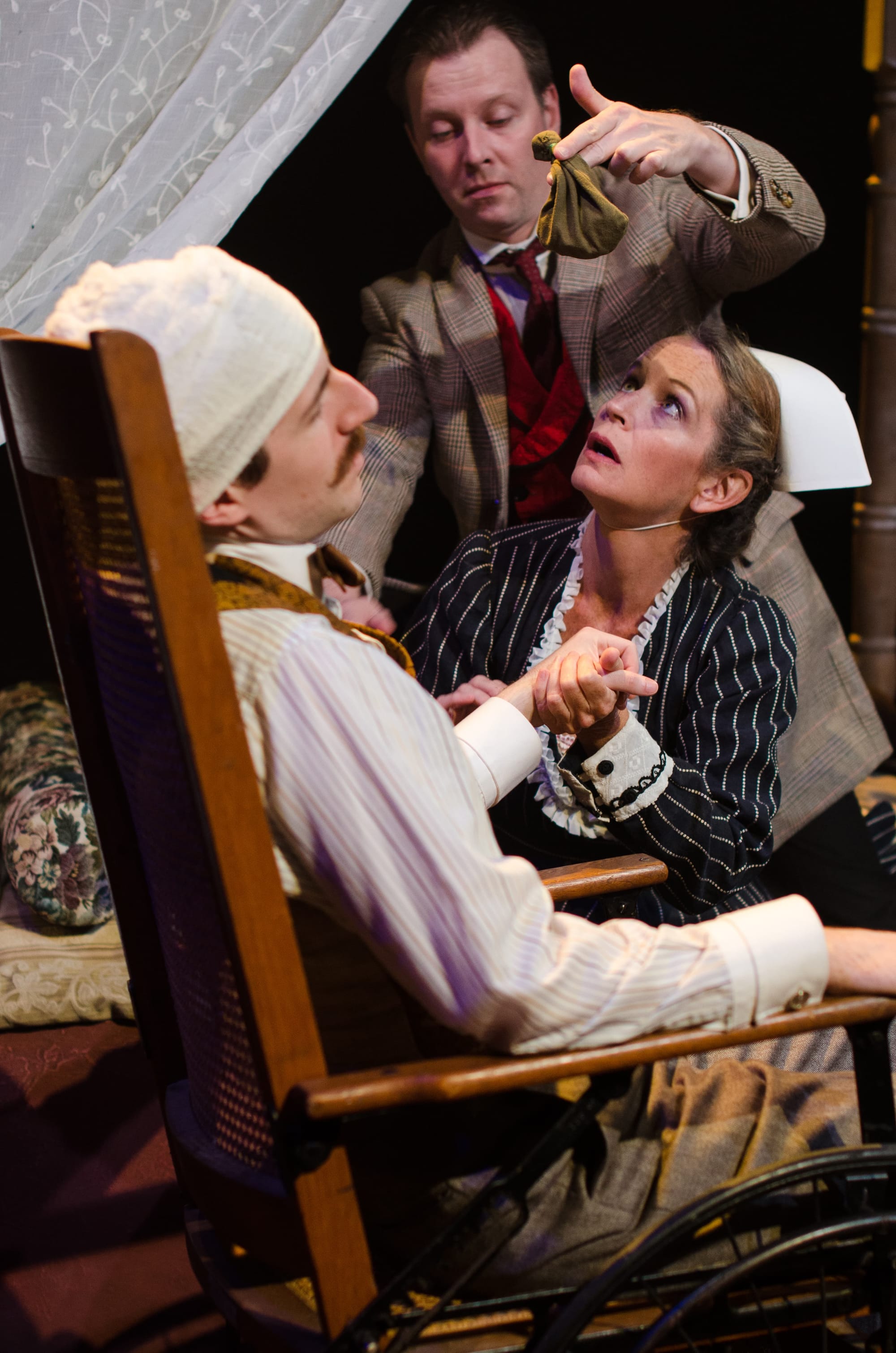 A still from Cardinal Stage's "Baskerville: A Sherlock Holmes Mystery" in October 2016. | Photo courtesy of Blueline Media Productions.