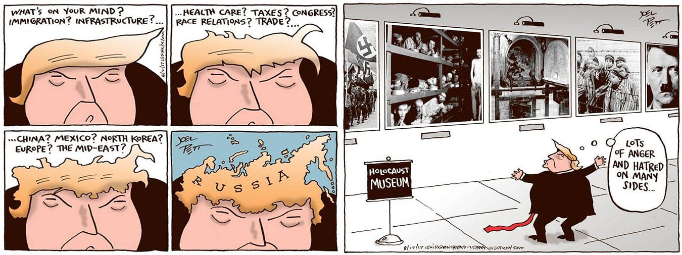 Images courtesy of Joel Pett