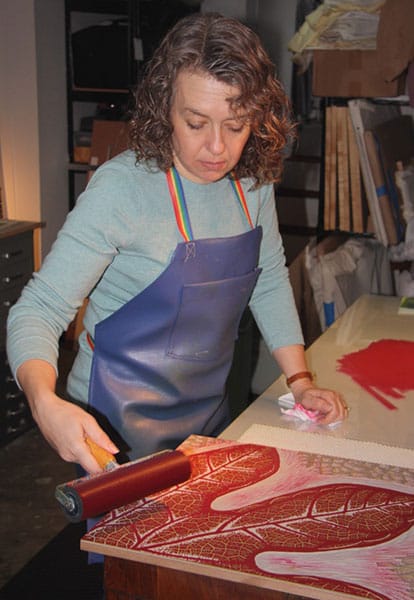 Printmaker Elizabeth Busey. | Courtesy photo