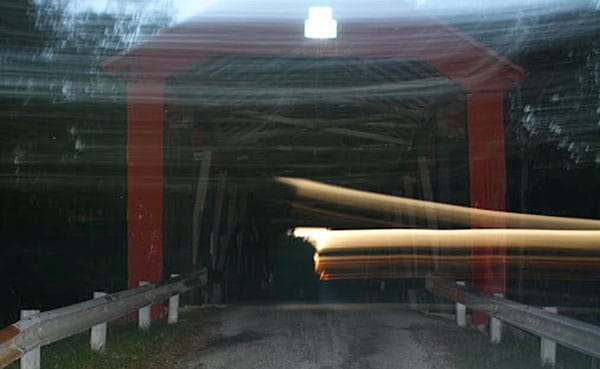 The Edna Collins Bridge in Greencastle, Indiana. | Photo by Grayson Pitts