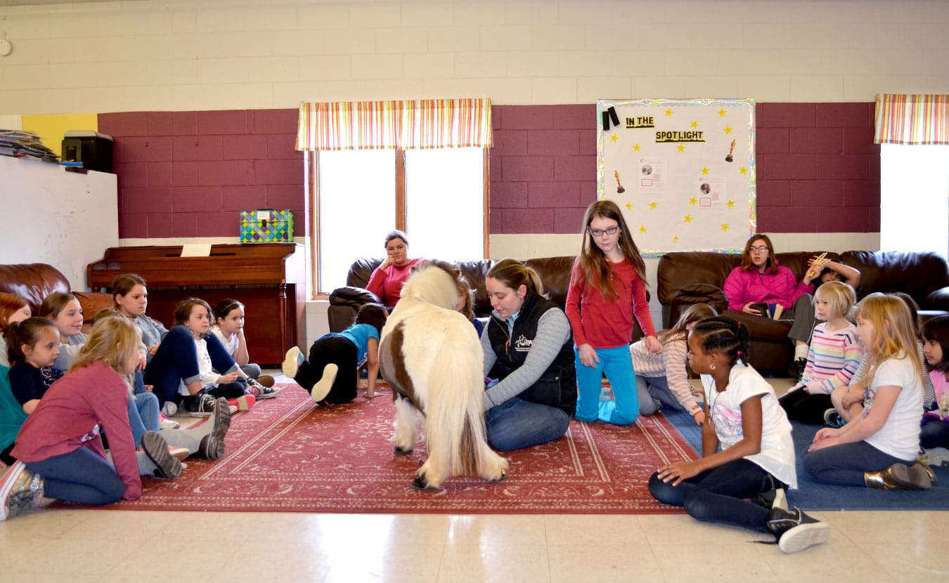 Daisy Mae makes the rounds as the PALS ambassador. | Courtesy photo