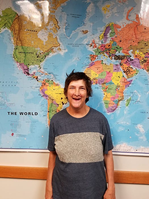 Reva Duke has been a learner at Volunteers In Tutoring Adult Learners, or VITAL, for six years. | Photo by Bethany Turrentine