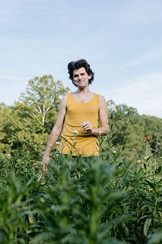 Richard Wehrenberg, book designer, poet, and member of Monster House Collective. | Photo by Anna Powell Teeter