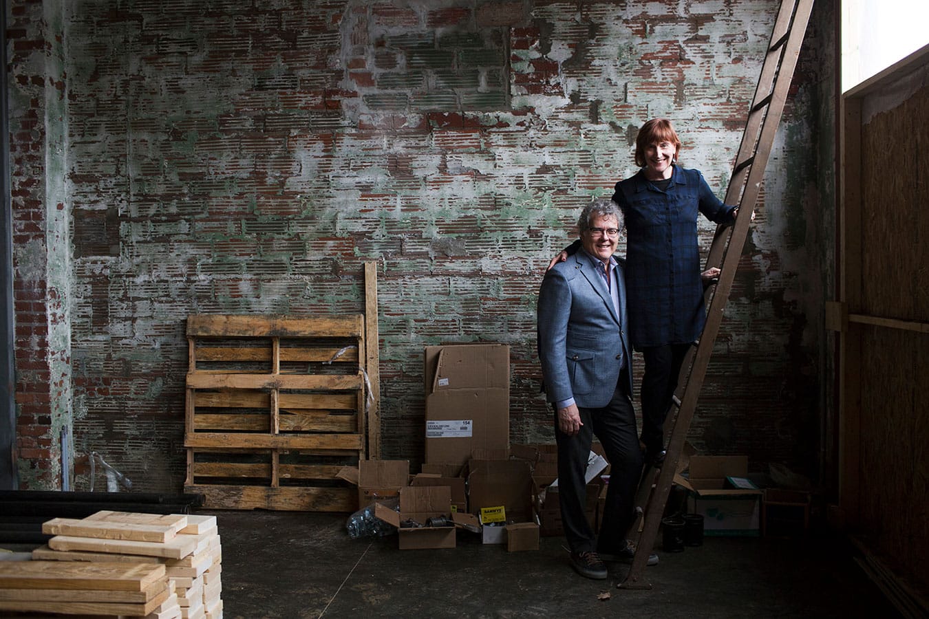  The Moores believe “Spaces make things happen.” | Photo by Chaz Mottinger