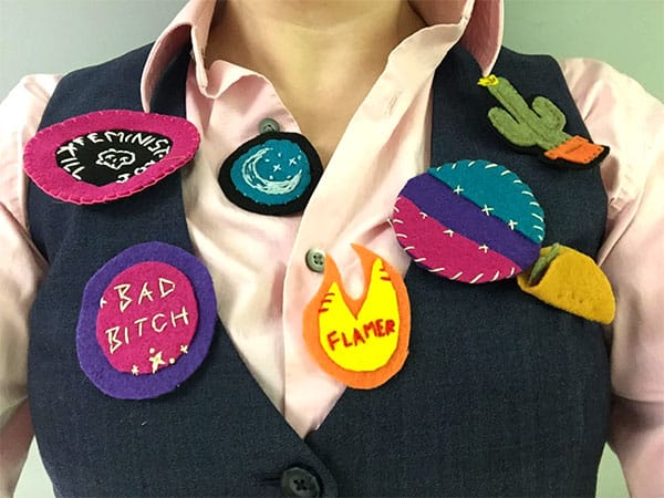Bloomington Stitchery is hosting a Pride Patch sewing event on January 23. | Photo by Liby Ball, Bloomington Stitchery