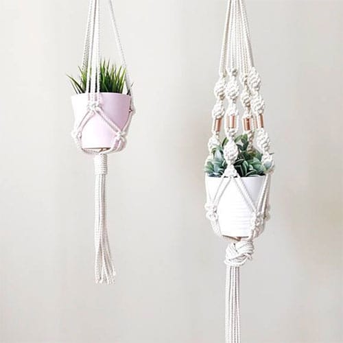 Gather :handmade shoppe and Co.: is hosting a Macrame Plant Hanger Workshop on January 20. | Photo courtesy of Sarah Harte