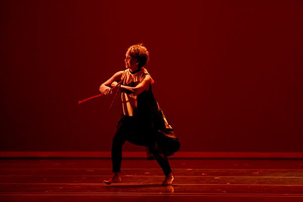 Professor Iris Rosa, who founded AADC and was the director for 43 years, performs in Potpourri of the Arts. | Photo courtesy of African American Arts Institute