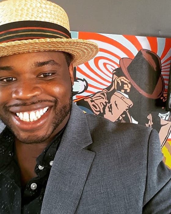 “Everything inside me — starting with my name, Vauhxx — spoke to me and said I had to speak up,” says Vauhxx Booker, spokesperson for Bloomington’s Black Lives Matter. | Courtesy photo