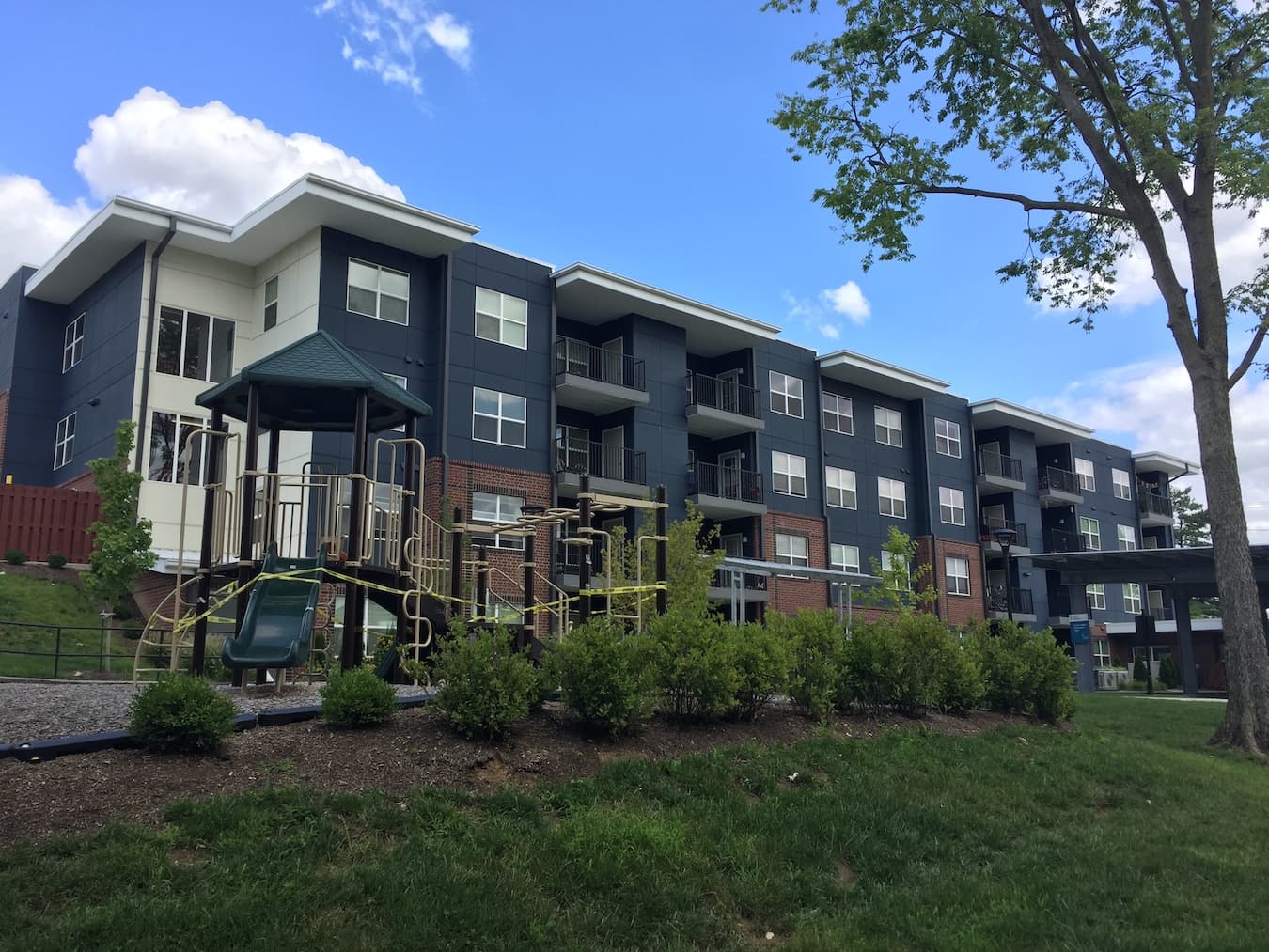 The Bloomington Housing Study (2020) predicts that the city will need more than 1,000 rental units and more than 1,500 owner-occupied homes in the next decade. B-Line Heights (pictured), an affordable rental housing project on North Rogers Street, has 34 units. | Limestone Post