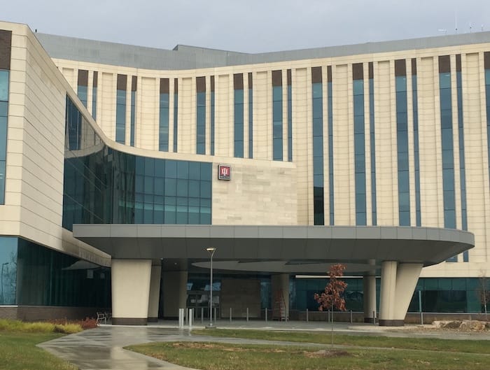 The new IU Health Bloomington Hospital opened in December on the northeast side of town. The long-term plan is to have all cancer services provided on the Bloomington campus while still maintaining oncology, infusion, and radiation services in Bedford, Paoli, and Martinsville. | Photo by Limestone Post