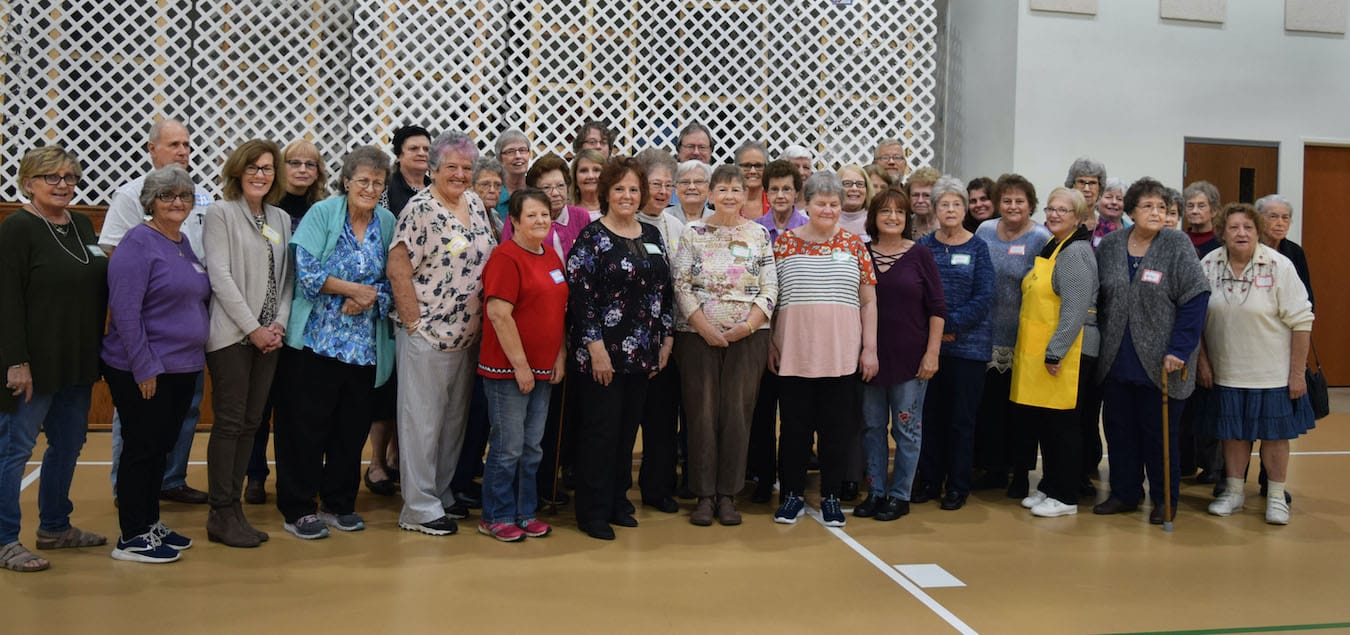 With forty volunteers, Lawrence County Cancer Patient Services (LCCPS) helps up to 190 Lawrence County cancer patients a year by providing transportation help, food money, and cancer support items. Teena Ligman, the patient coordinator, says LCCPS hosts annual Celebration of Life luncheons, like the one above, with their patients. | Courtesy photo