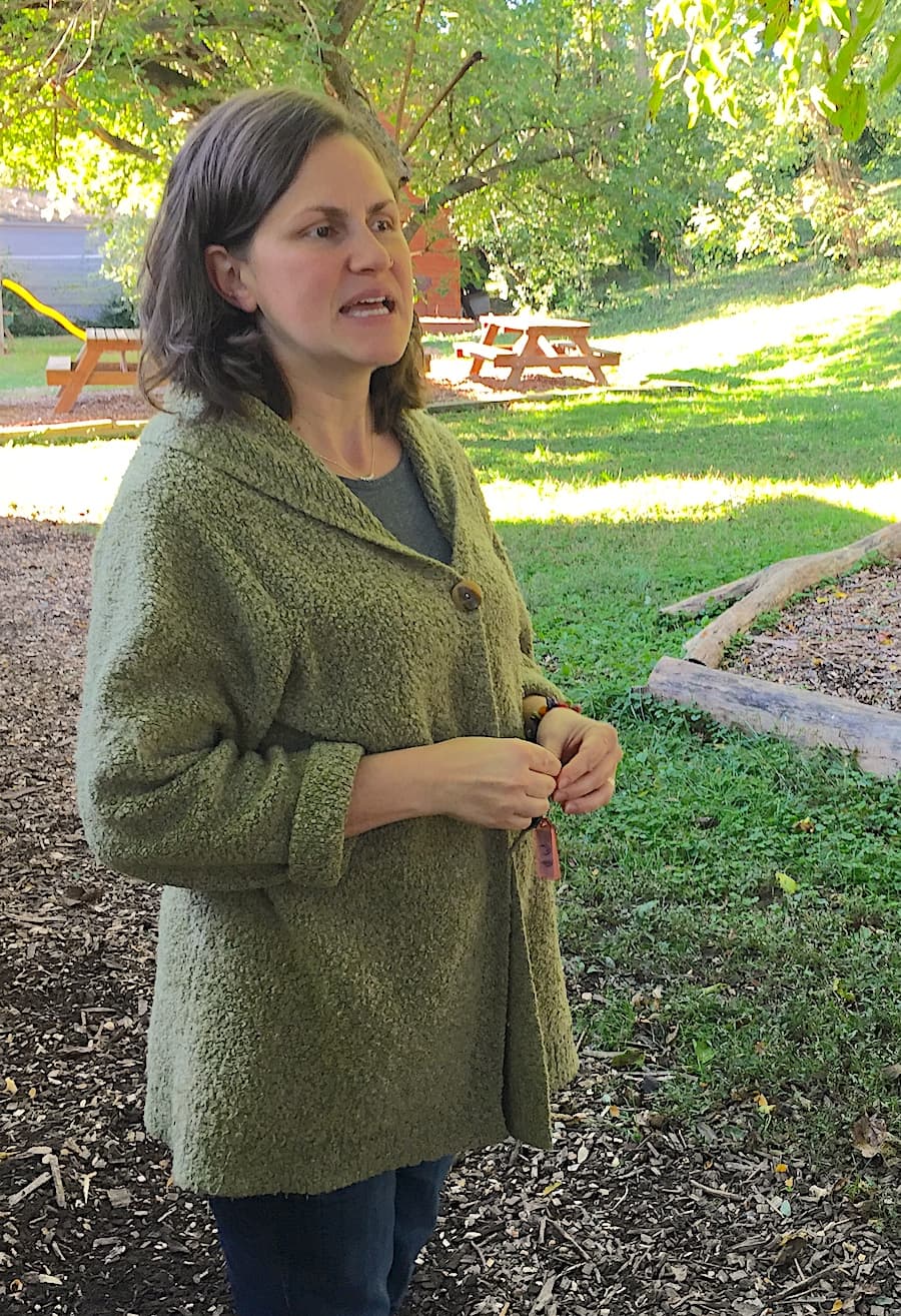 Andrea Martinie Eiler of The Bloomington Catholic Worker says it was worth the health risk “having other people around to share life with.” | Limestone Post