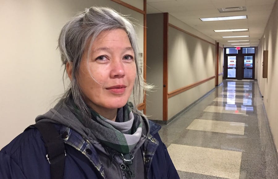 Tonda Radewan, in the Charlotte Zietlow Justice Center, is a coordinator of the Eviction Prevention Project in Monroe County. | Limestone Post
