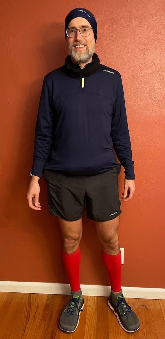 Stosberg, ready to run 50 miles. | Courtesy photo