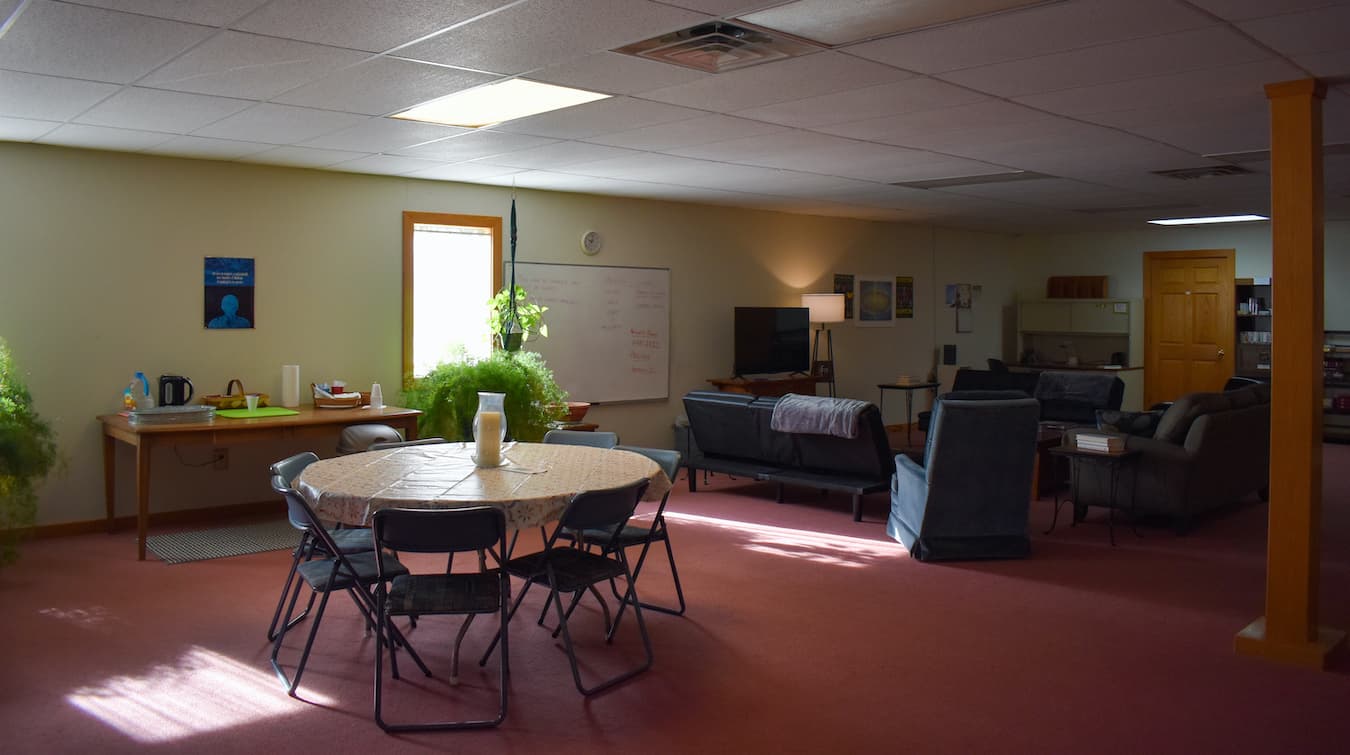 In the common area, families will have access to a kitchen, laundry and full bath. | Photo by Haley Miller