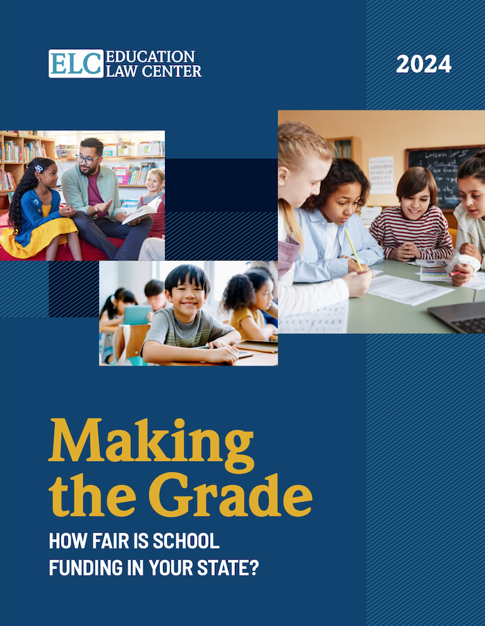 The Education Law Center’s “Making the Grade” <a href="/content/files/wp-content/uploads/2024/12/making-the-grade-2024.pdf" target="_blank">report</a> is an annual evaluation of state school funding. In its latest report, Indiana earned a C for school funding adequacy and fairness and D for effort.