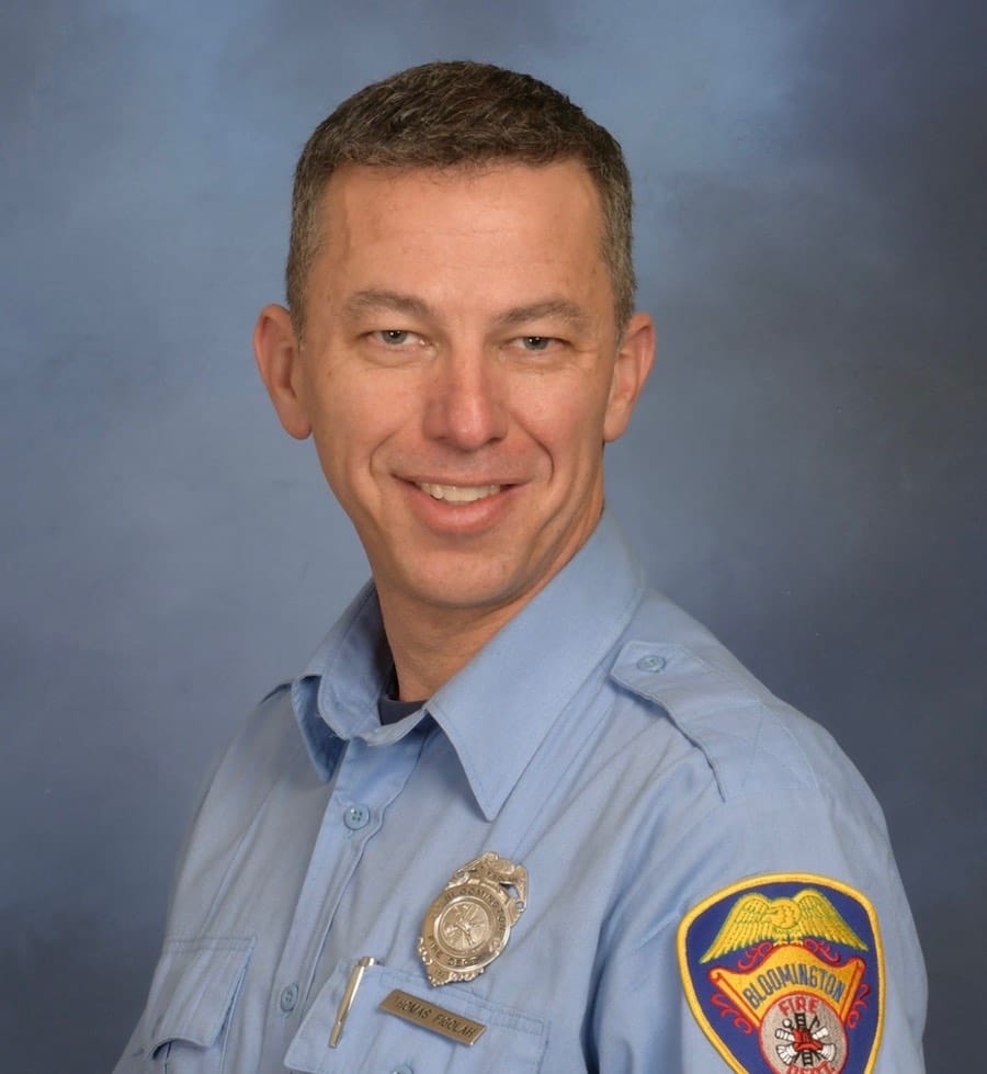 Tom Figolah, Bloomington Fire Department’s Community Engagement Officer